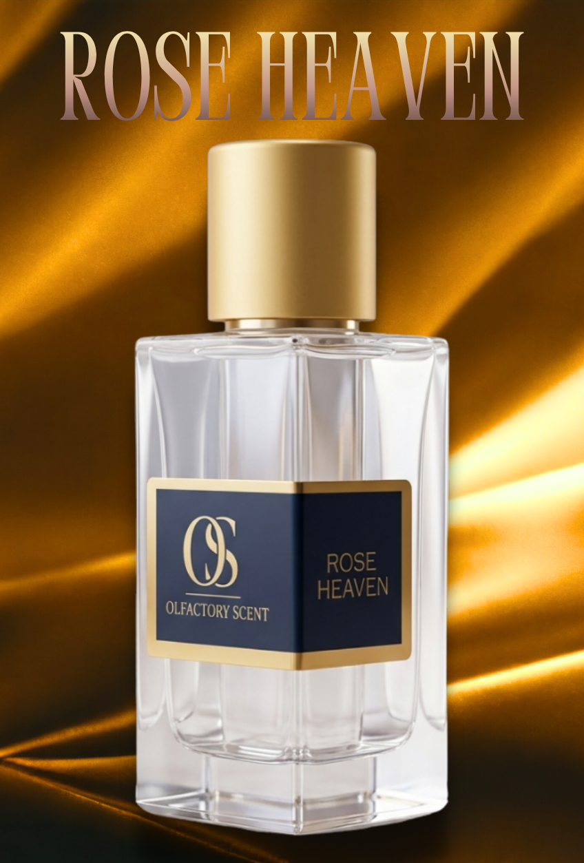 زجاجة عطر Rose Heaven من Olfactory Scent — تصميم فاخر