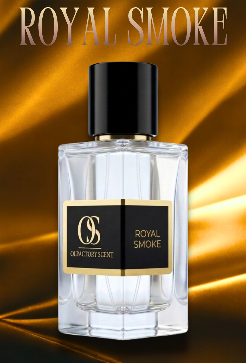 زجاجة عطر Royal Smoke من Olfactory Scent — تصميم فاخر